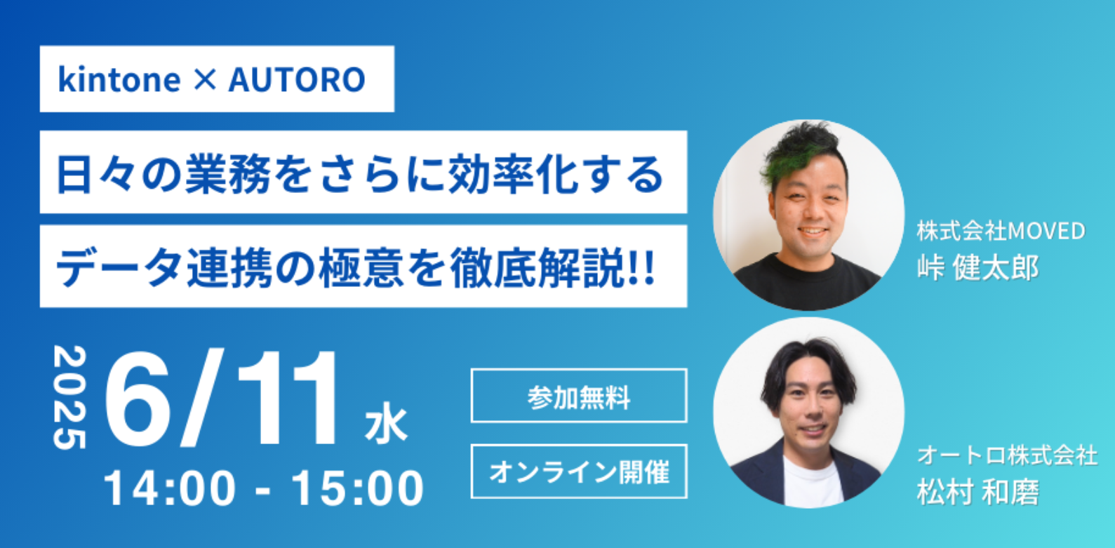 kintone×AUTORO
