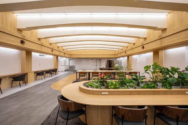 Catalo INNOVATION HUBの内観