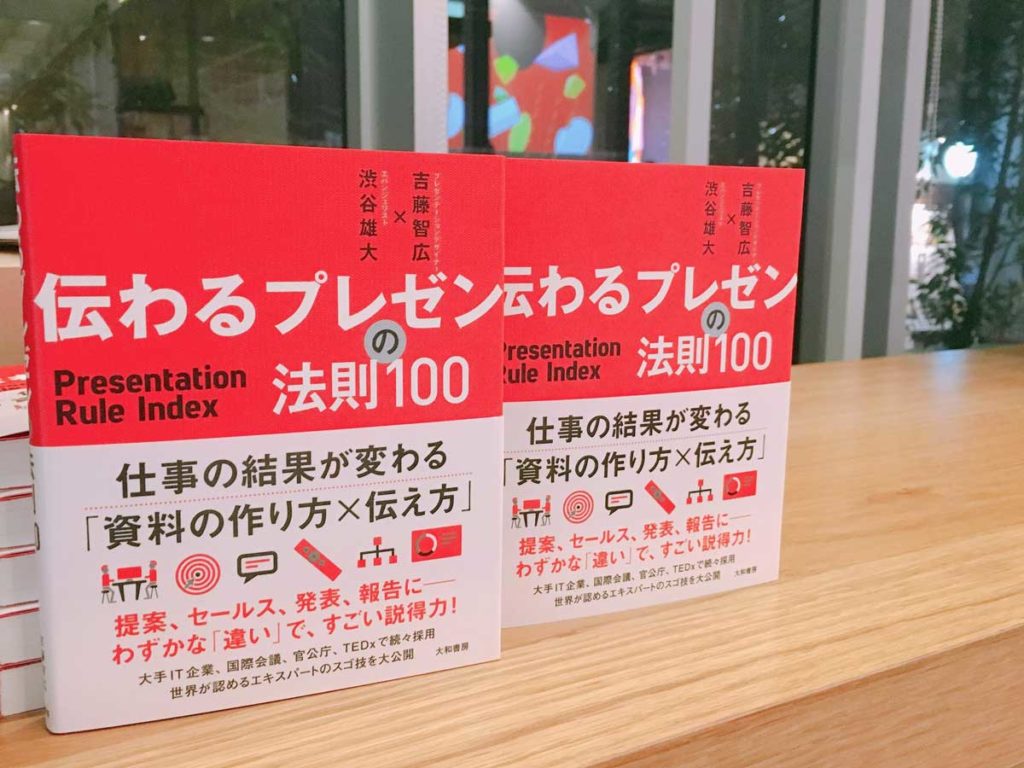 「伝わるプレゼンの法則100」は絶賛発売中！